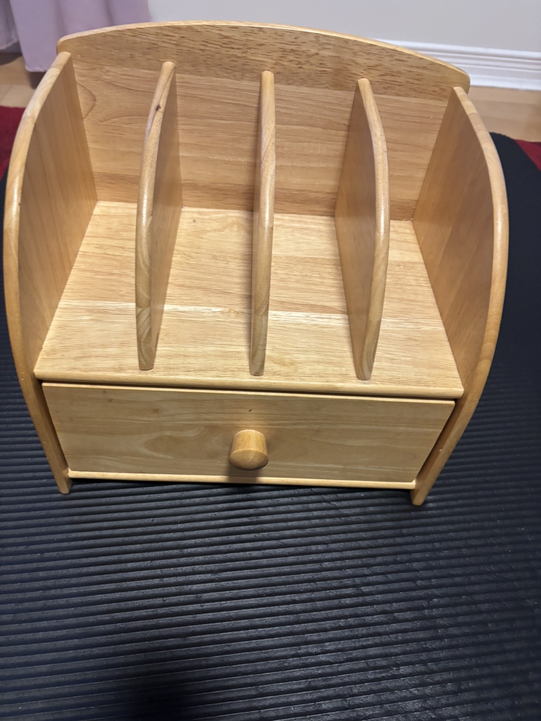 Wooden  Organiser with Drawer