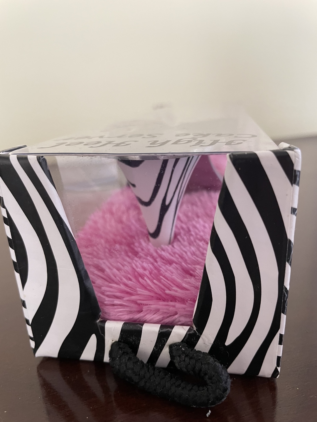 Wedding Cake Server in Zebra Print Box - photo 3