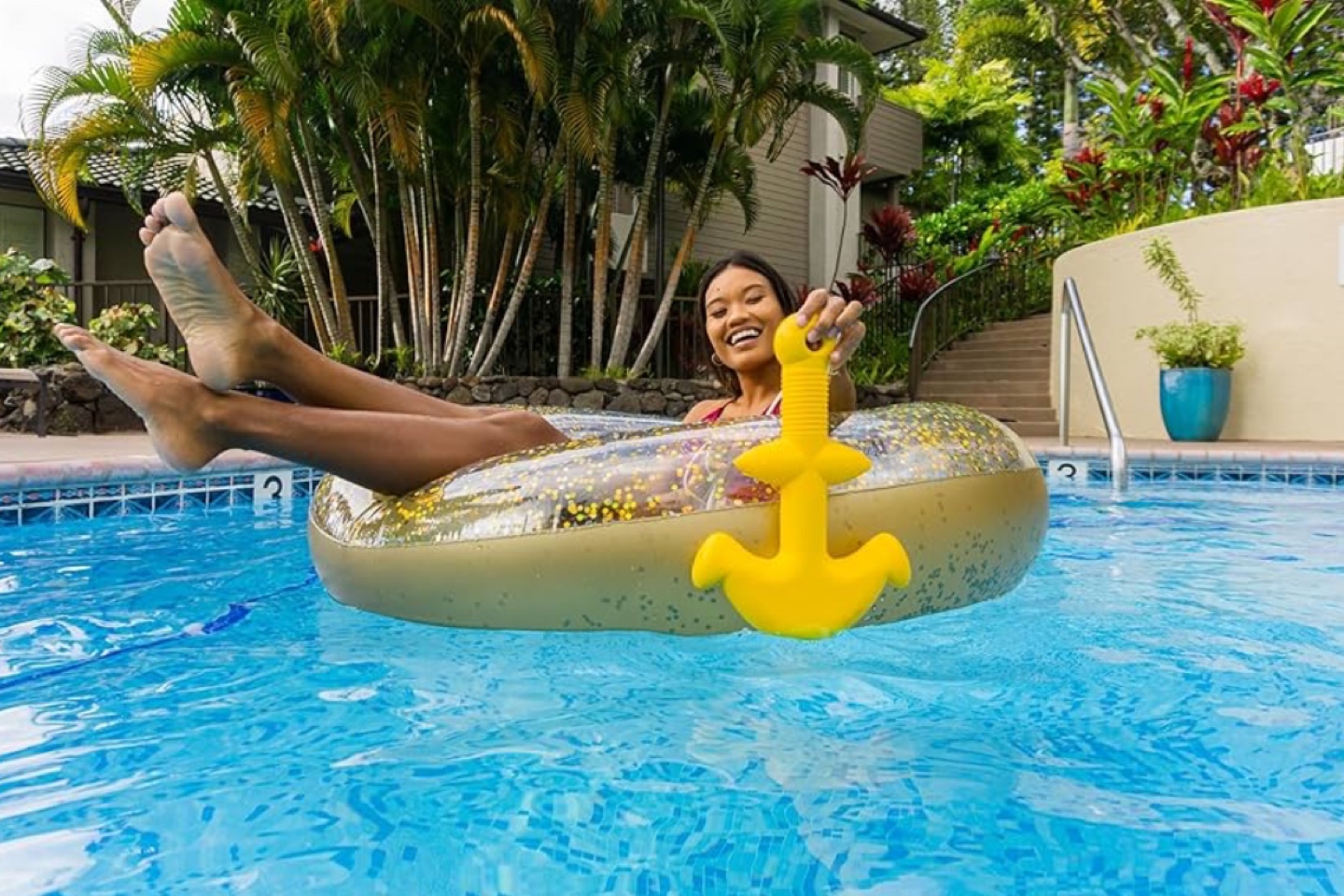 New PoolCandy Swimming Pool Beach Lake Float Anchor