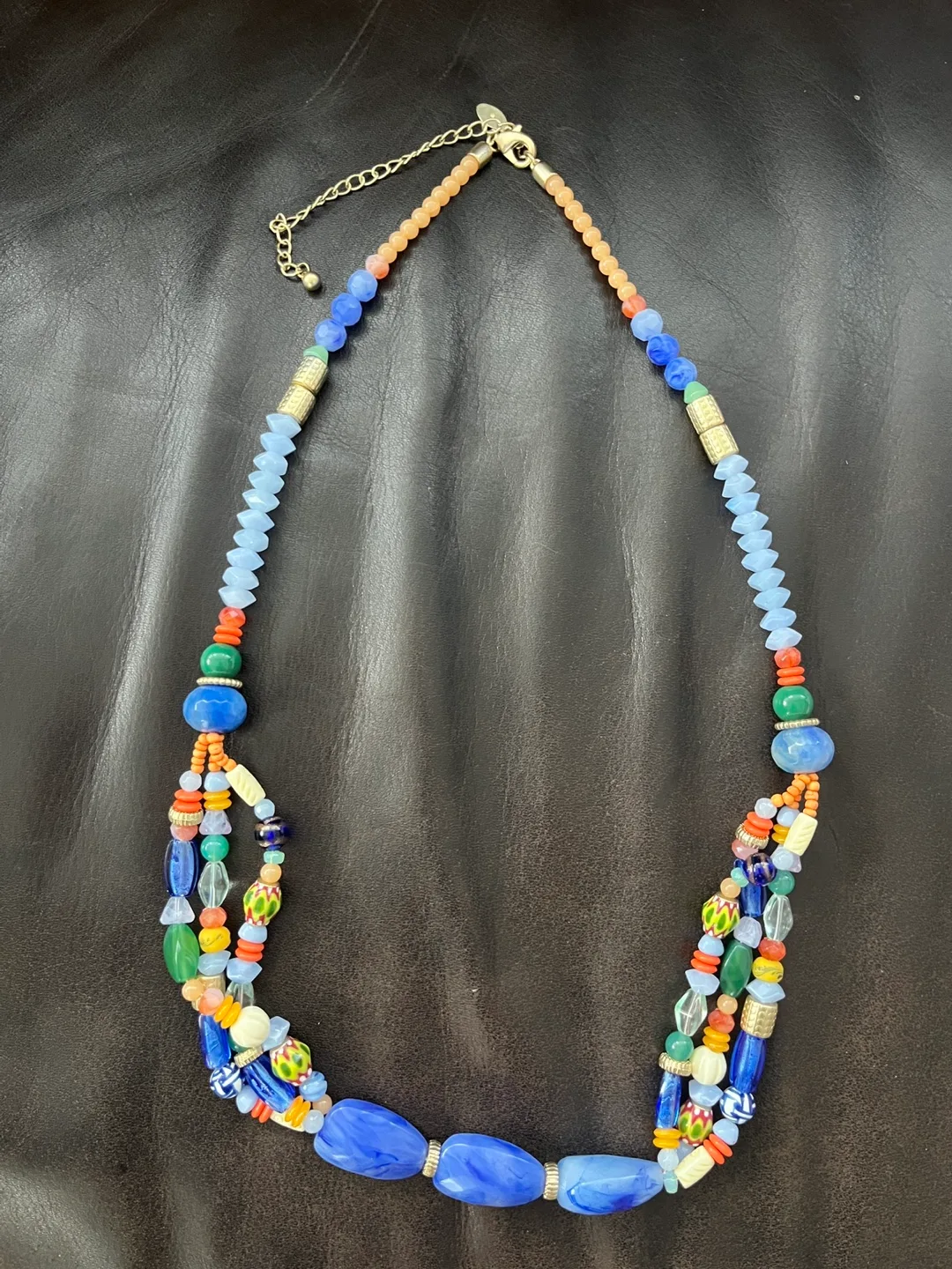 Multicoloured Beaded Necklace thumbnail