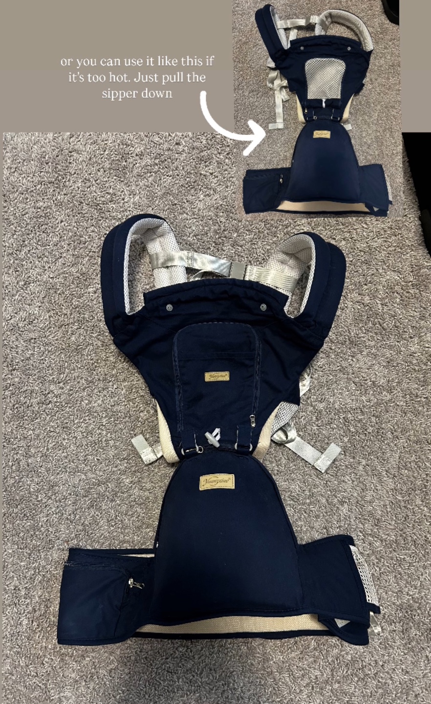 Baby carrier with waist support