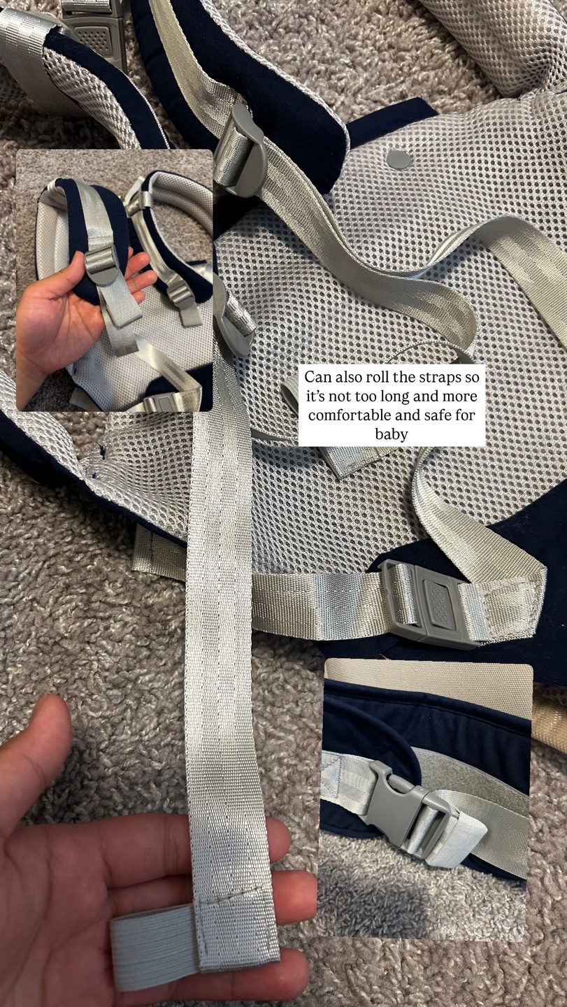 Baby carrier with waist support - photo 4