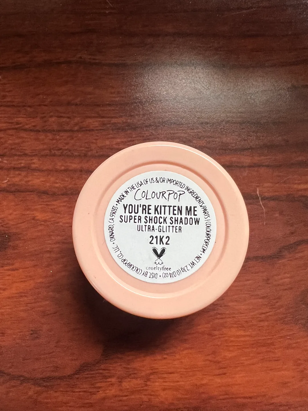 BRAND NEW Colourpop Super Shock Eyeshadow - You’re Kitten Me image indicator(3)