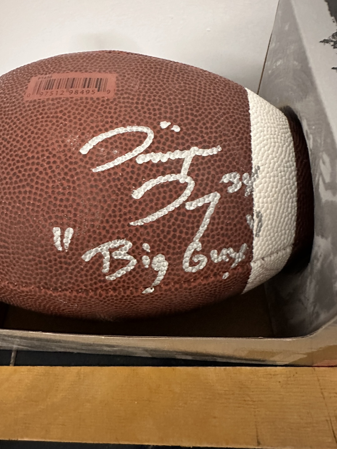 Autographed 2008 Toronto Argonauts CFL Wilson All-Pro Football - photo 4