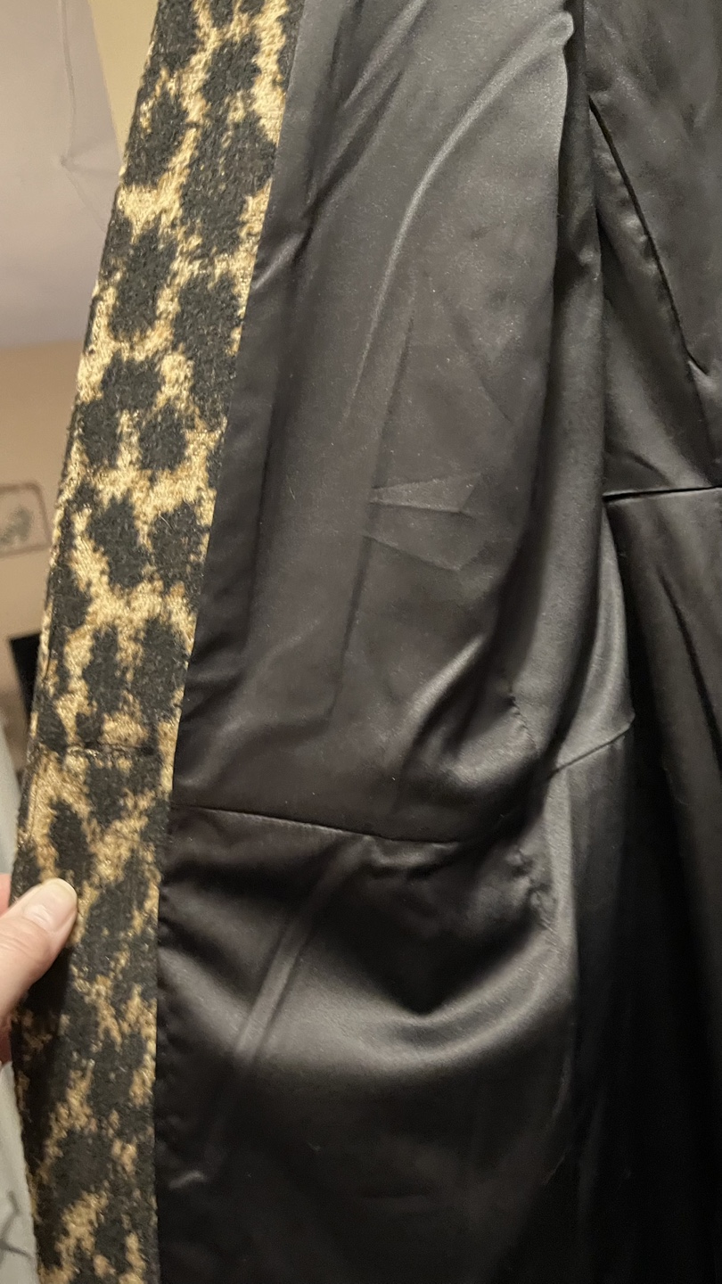 Torrid Leopard Print Coat Size 4 - photo 4