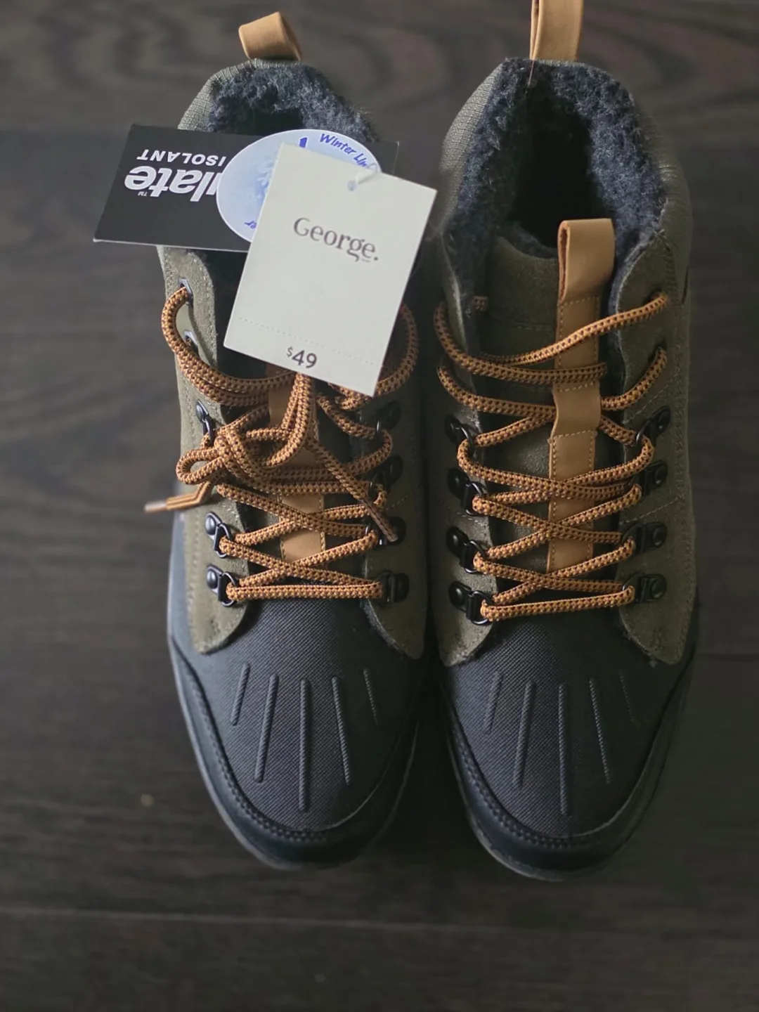 George Men's Winter safety Boots - Size 9 thumbnail