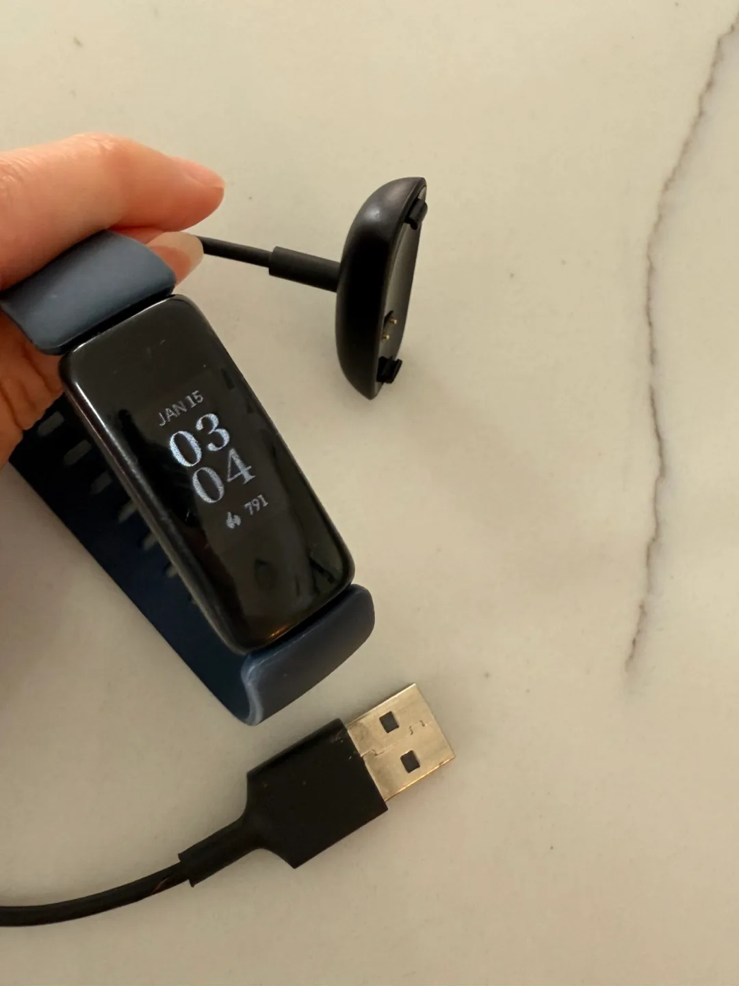 Fitbit Inspire 2 Fitness Tracker - Navy Blue 💚 thumbnail