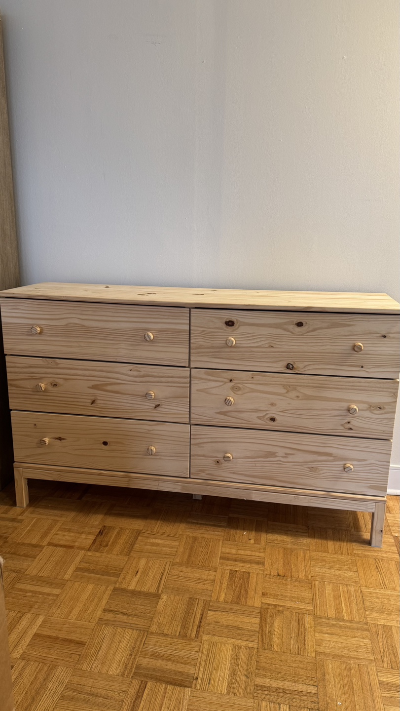 IKEA Tarva 6-Drawer Dresser