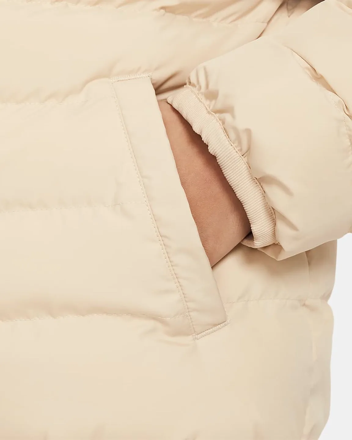 Nike Kids' Puffer Jacket - Light Beige image indicator(3)