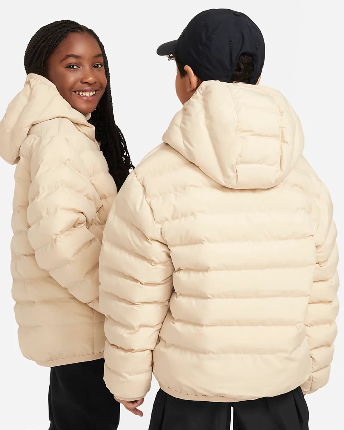 Nike Kids' Puffer Jacket - Light Beige image indicator(2)