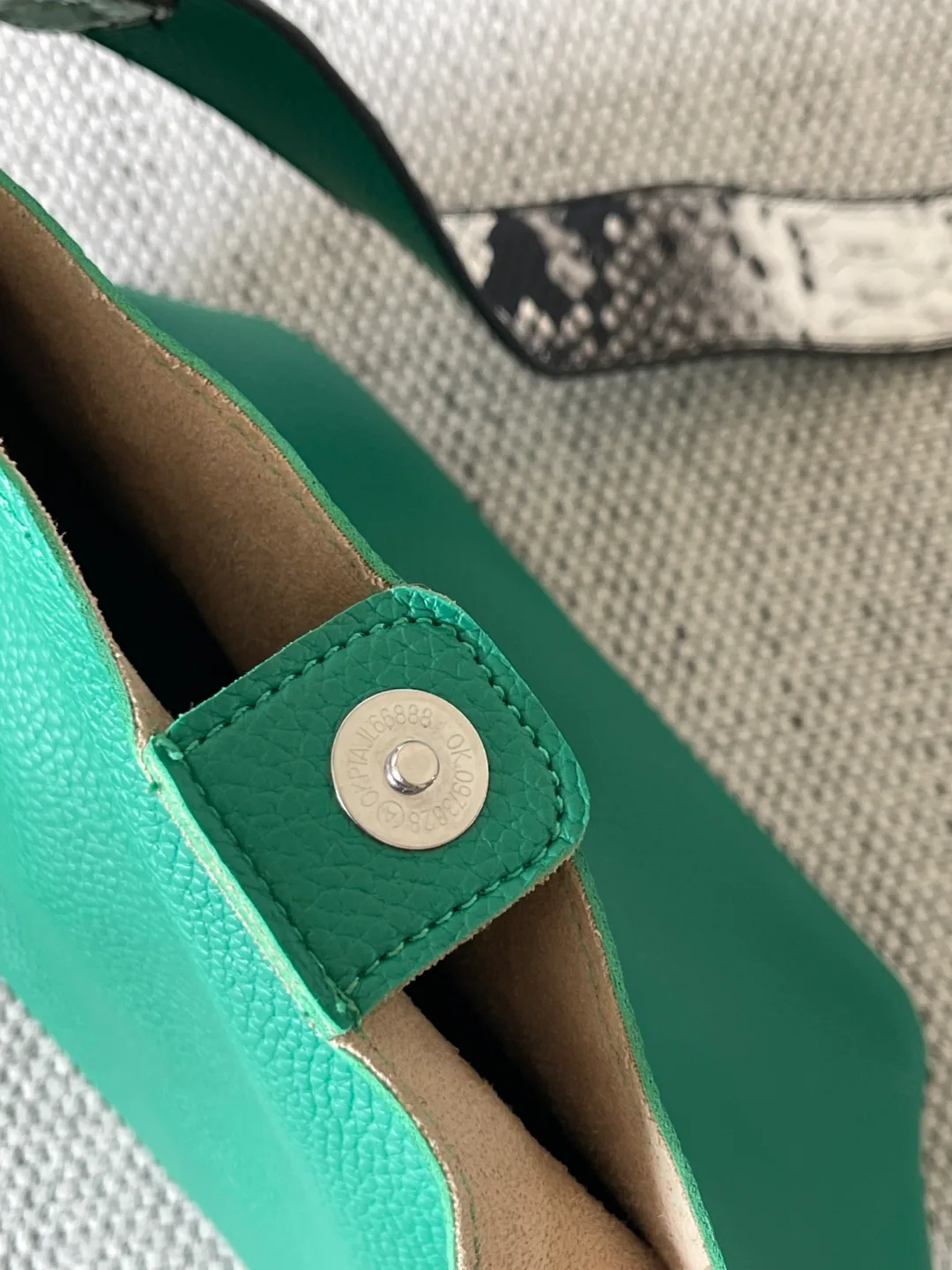 Green Crossbody Bag with Strap image indicator(5)