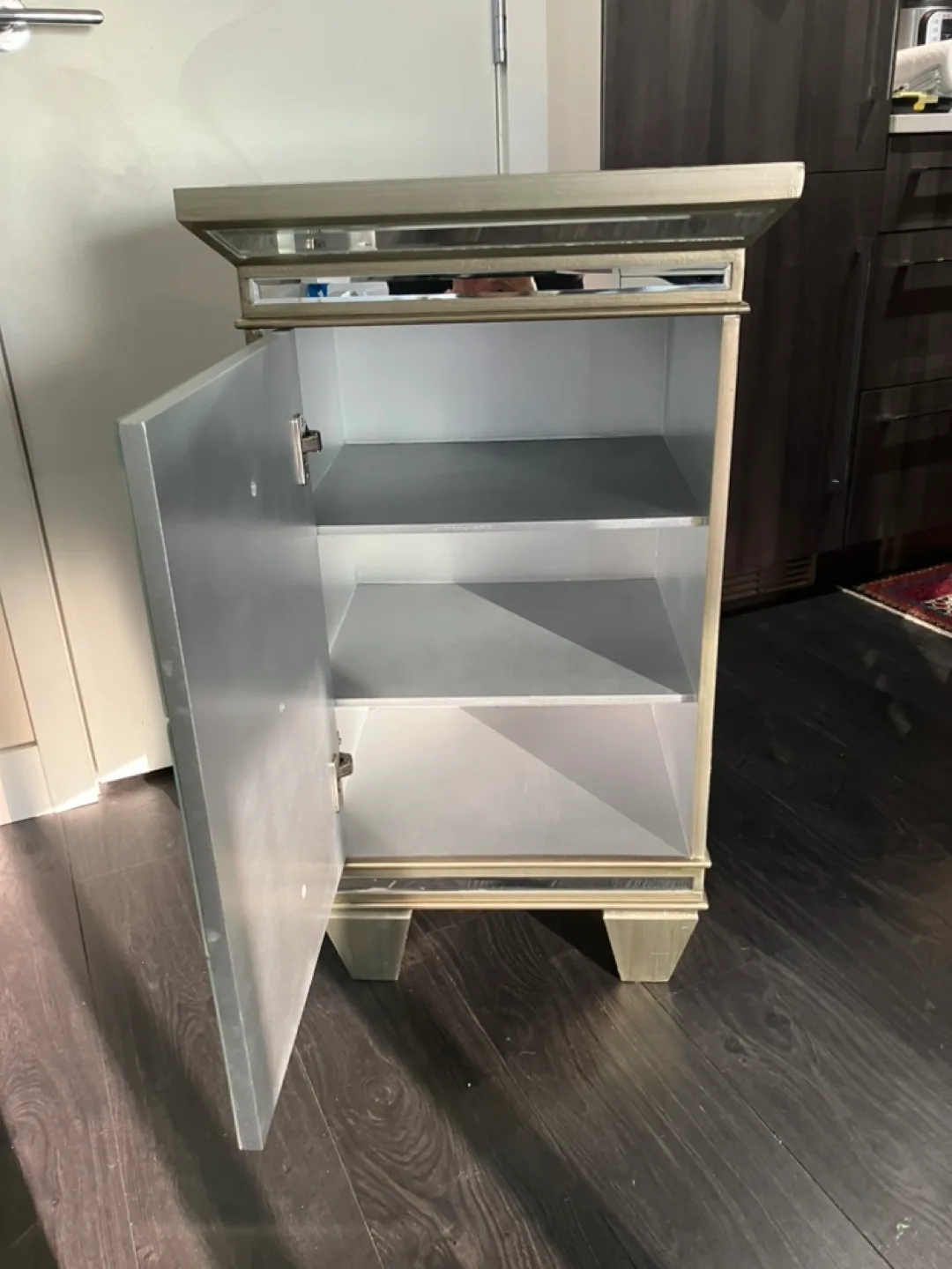 Mirrored Accent Chest of Drawers image indicator(2)