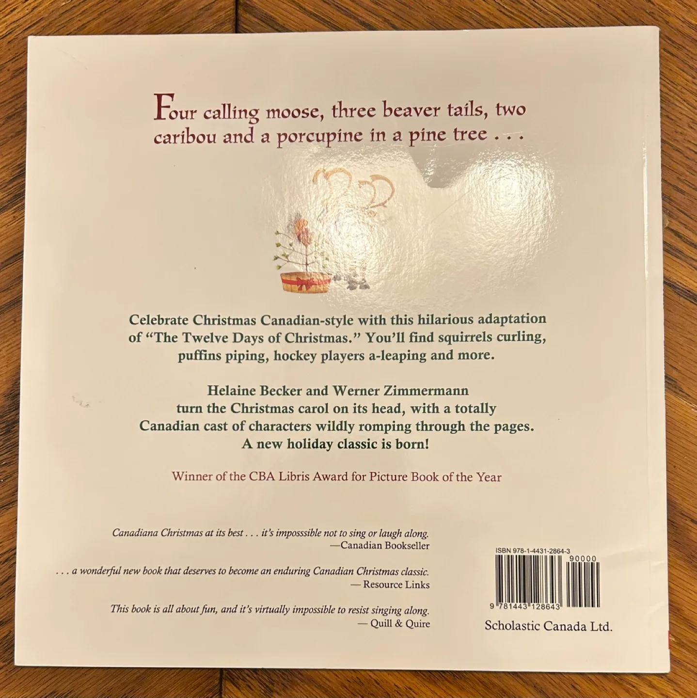 ✨✨A Porcupine in a Pine Tree: A Canadian 12 Days of Christmas image indicator(2)