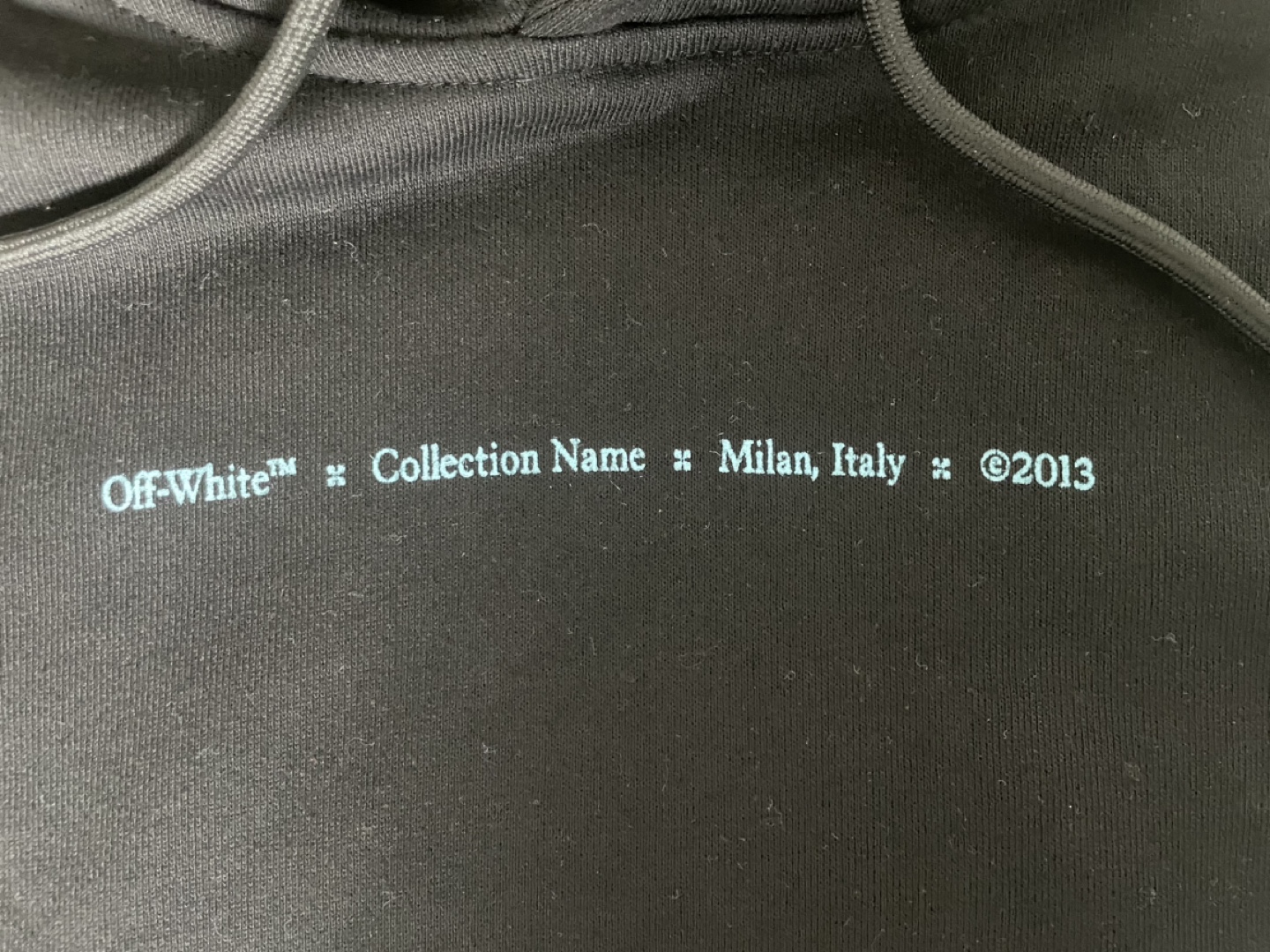 Off-White Black Hoodie Size S - photo 3
