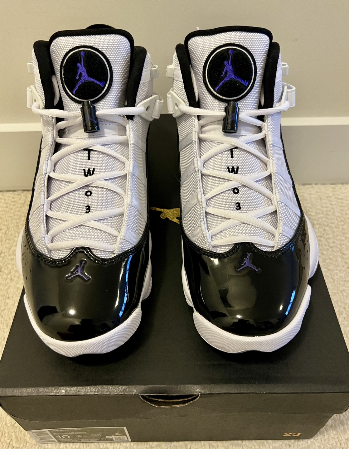 Air Jordan 6 Rings Mens Size 10 - photo 2