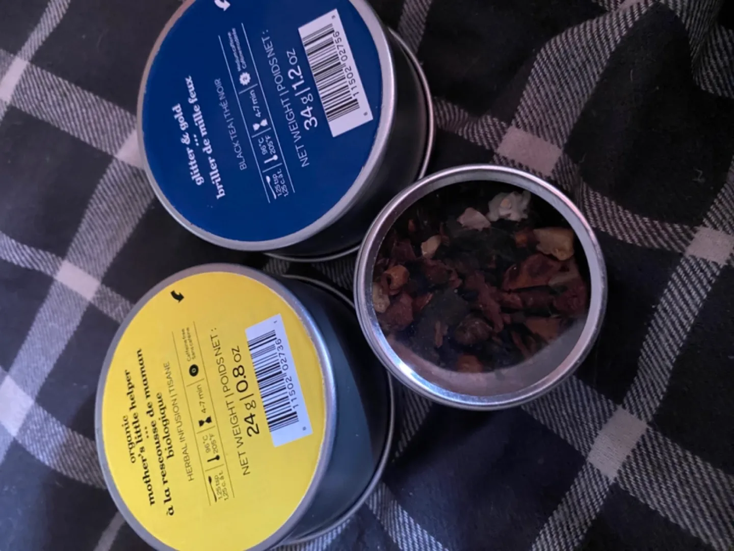 DAVID'S TEA Loose Leaf Tea Tins - 💚Variety Pack image indicator(4)