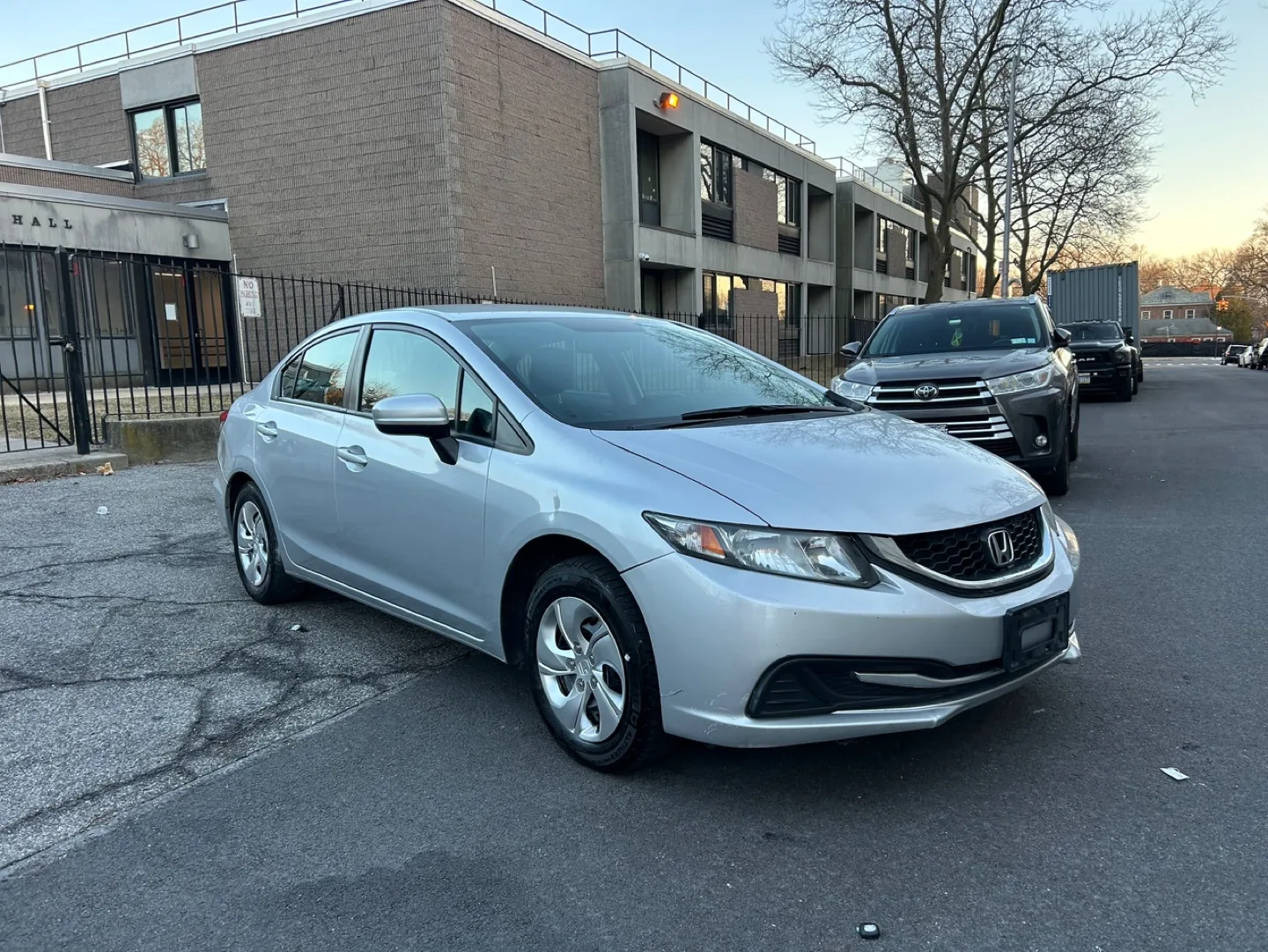 2014 Honda Civic LX Sedan - Silver thumbnail