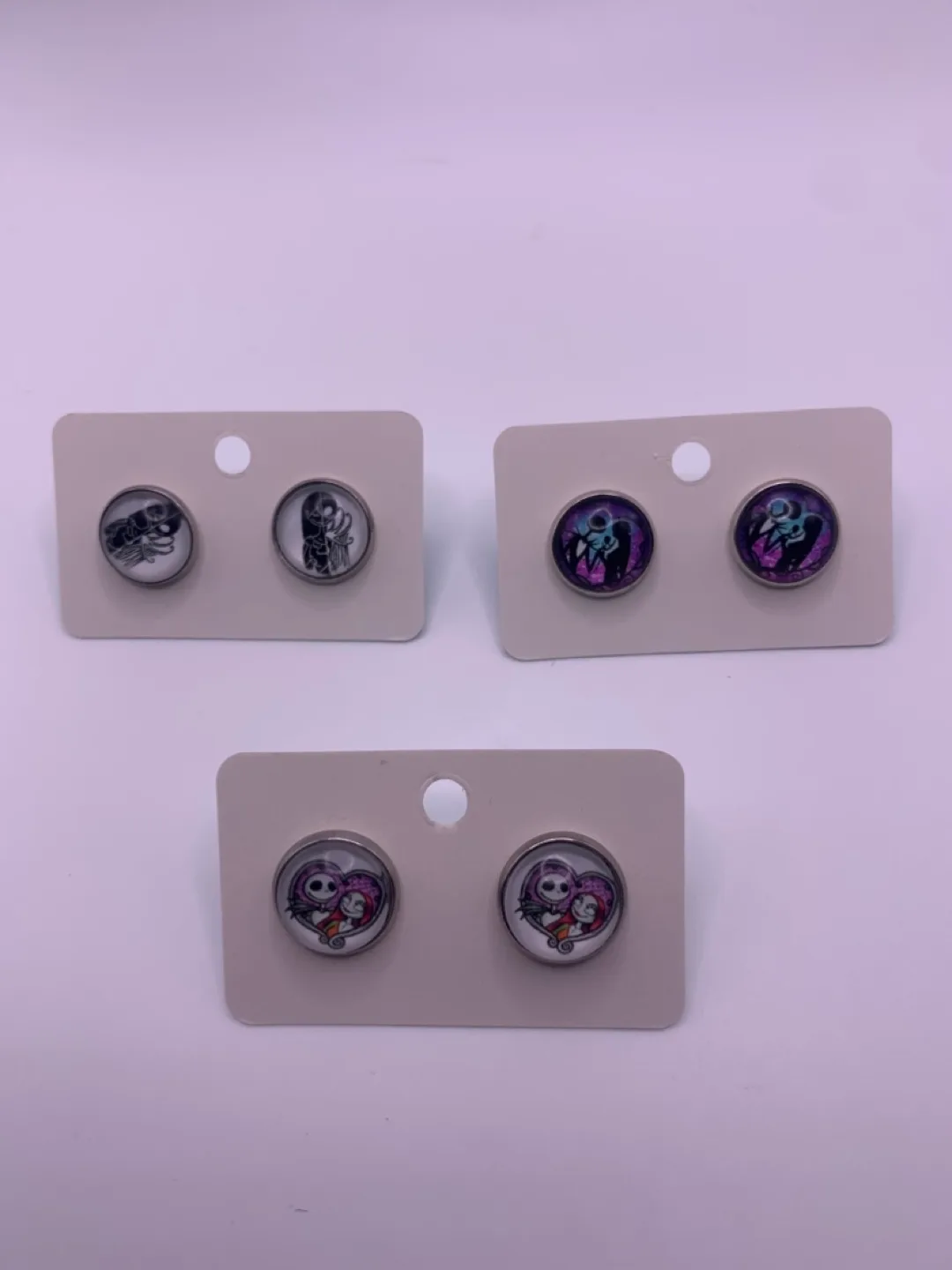 Cute Character/Plain Stud Earrings image indicator(5)