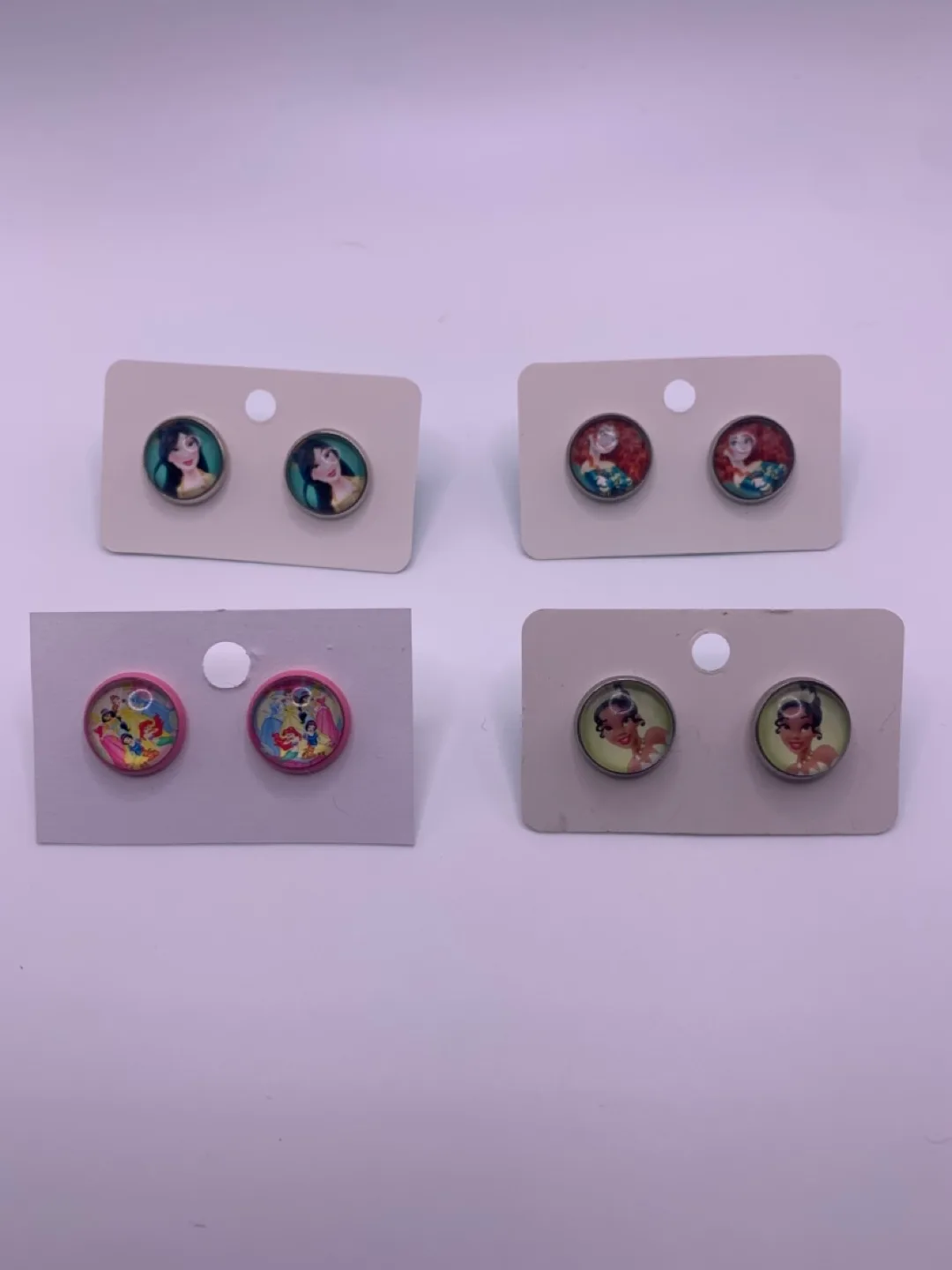 Cute Character/Plain Stud Earrings image indicator(6)