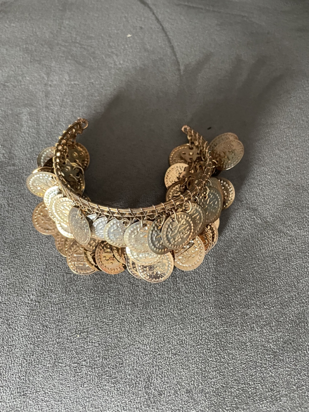 Gold Coin Bracelet
