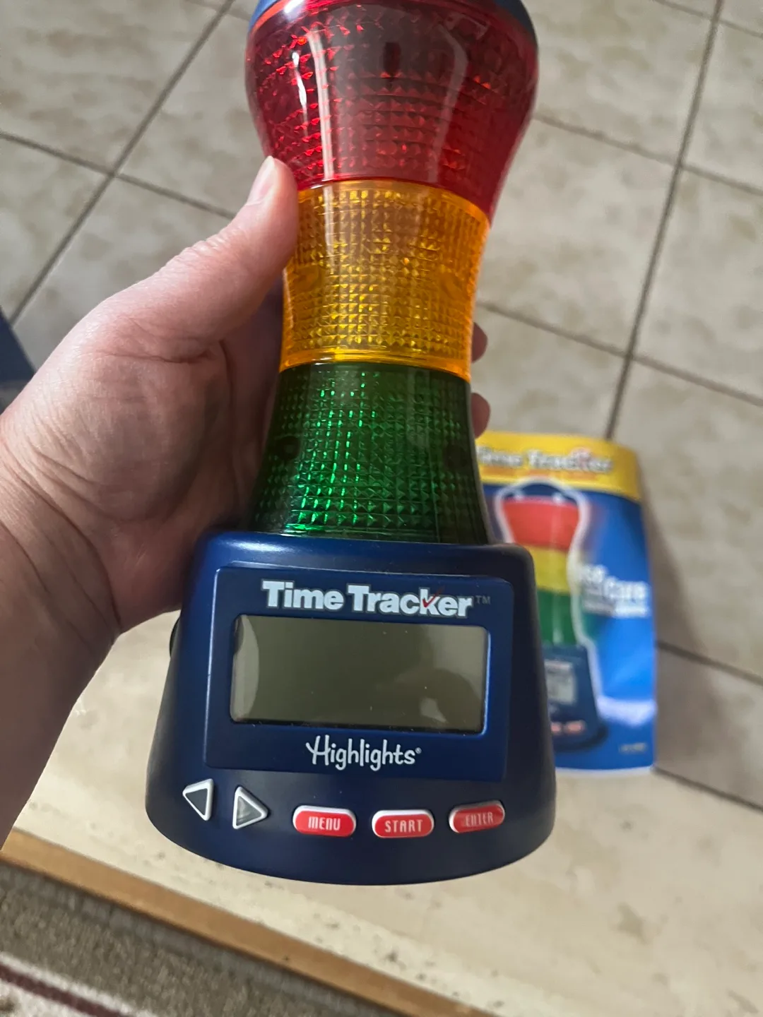 Time Tracker Visual Timer & Clock - Light Up image indicator(2)