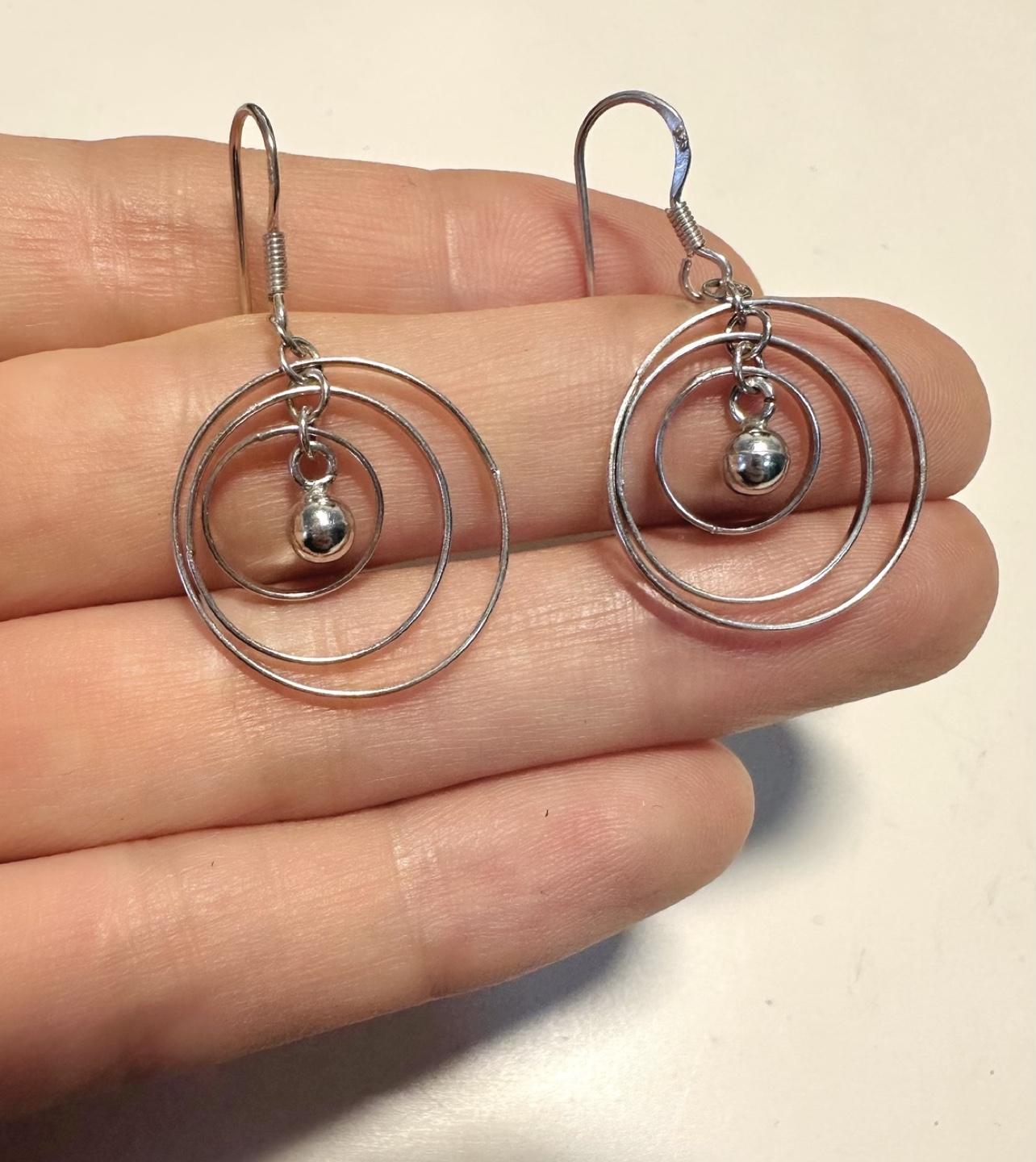 Sterling silver earrings