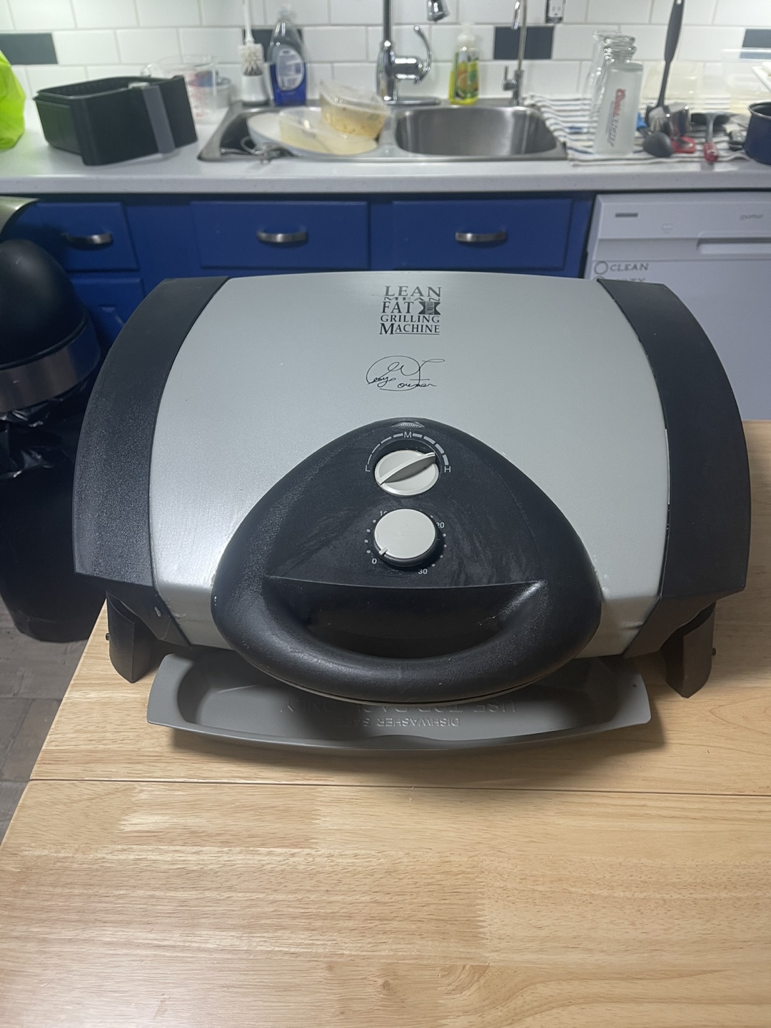 Lean, Mean Grilling Machine George Foreman Grill