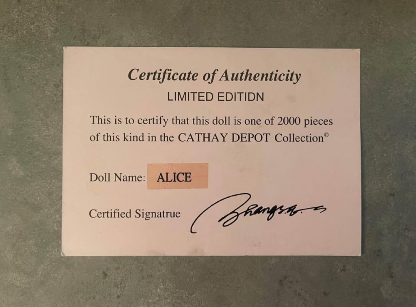 Limited Edition Cathay Depot hunchback of Notre Dame - photo 2