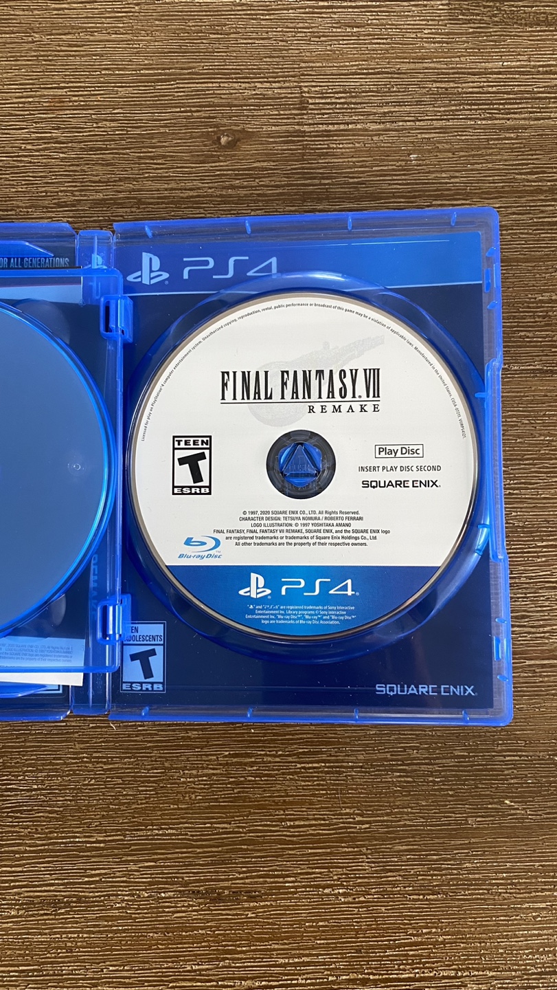 Final Fantasy VII Remake PlayStation 4 Game - photo 4
