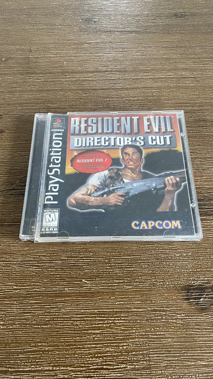 Resident Evil Director's Cut PlayStation 1 game