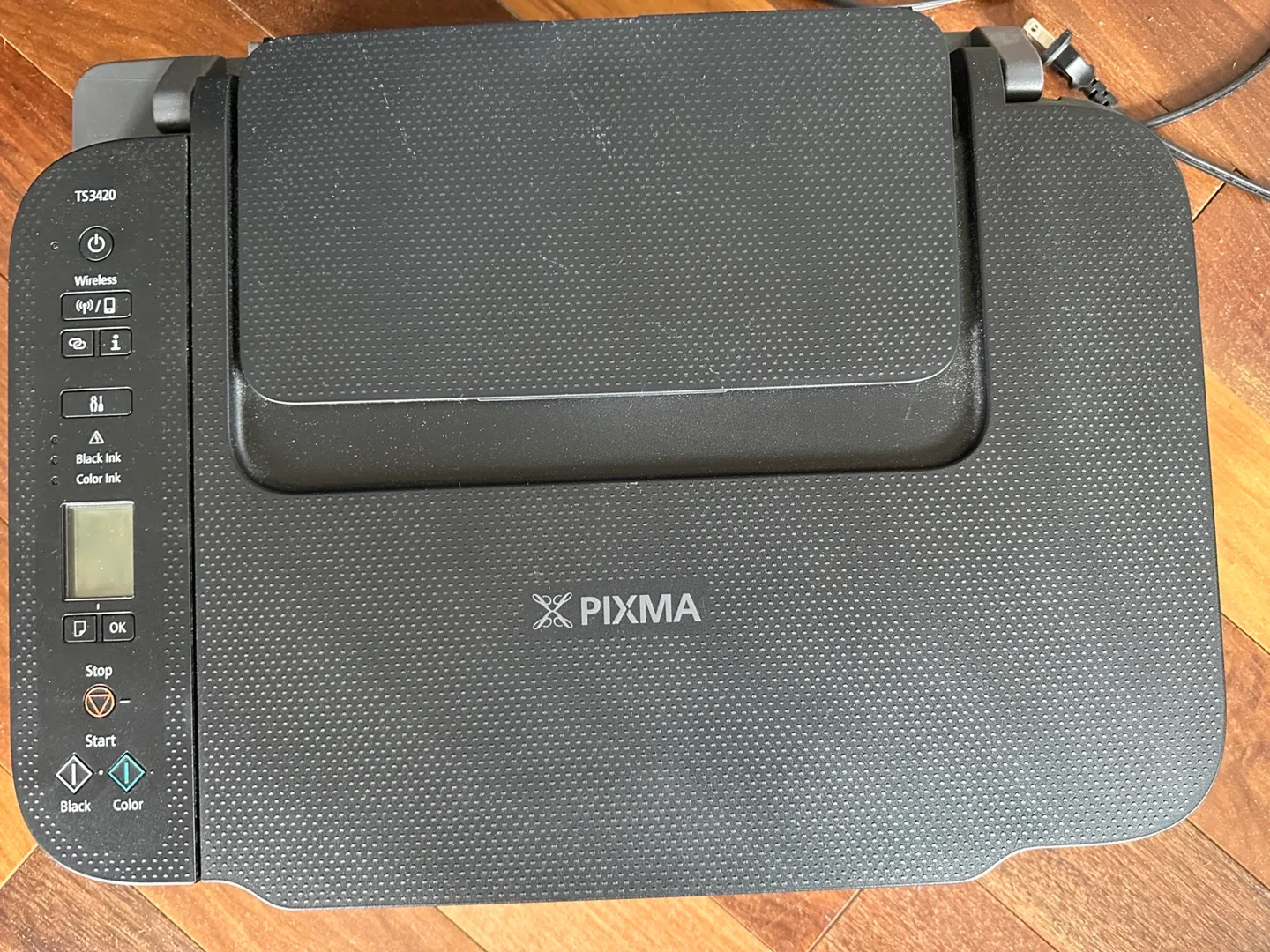 Canon PIXMA TS3400 Wireless Colour Inkjet Printer image indicator(3)