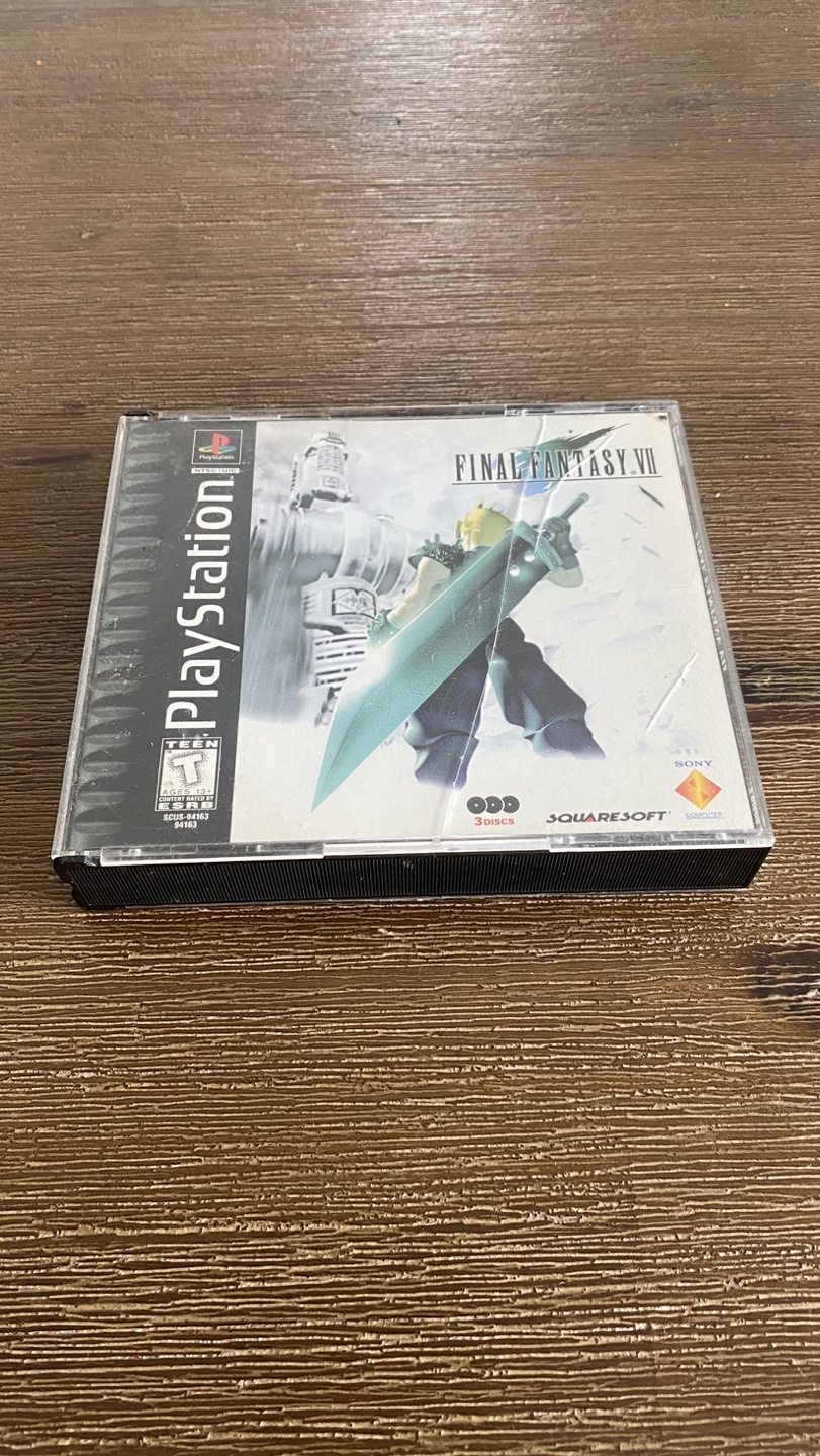 Final Fantasy VII PlayStation 1 game