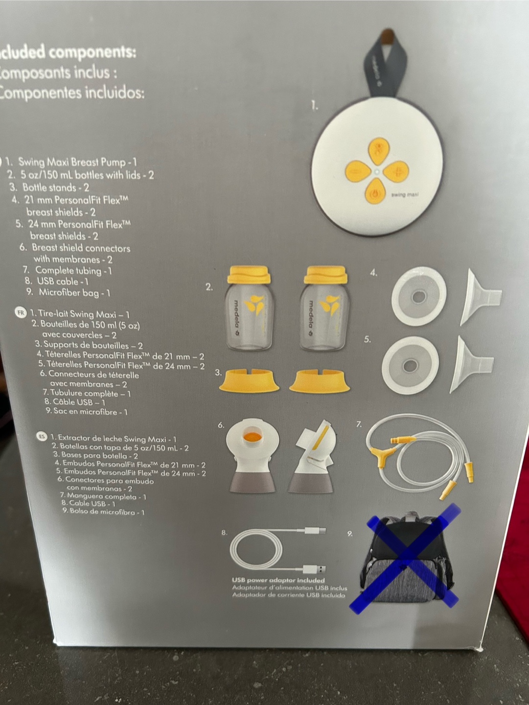 Medela Freestyle Double Electric Breast Pump with Accessories - photo 2