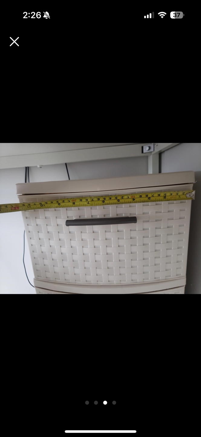 Sterilite 3-Drawer Storage Cart