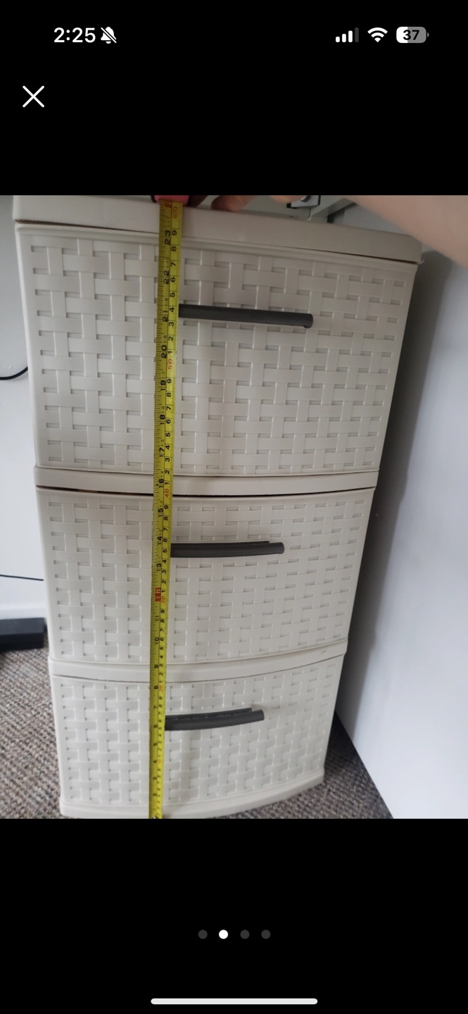 Sterilite 3-Drawer Storage Cart - photo 3