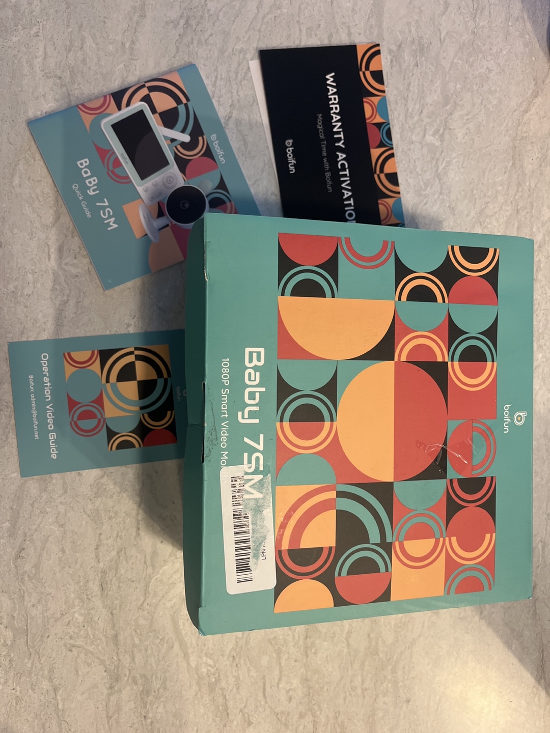 Boifun Baby 75M Smart Video Baby Monitor - New in Box - photo 2