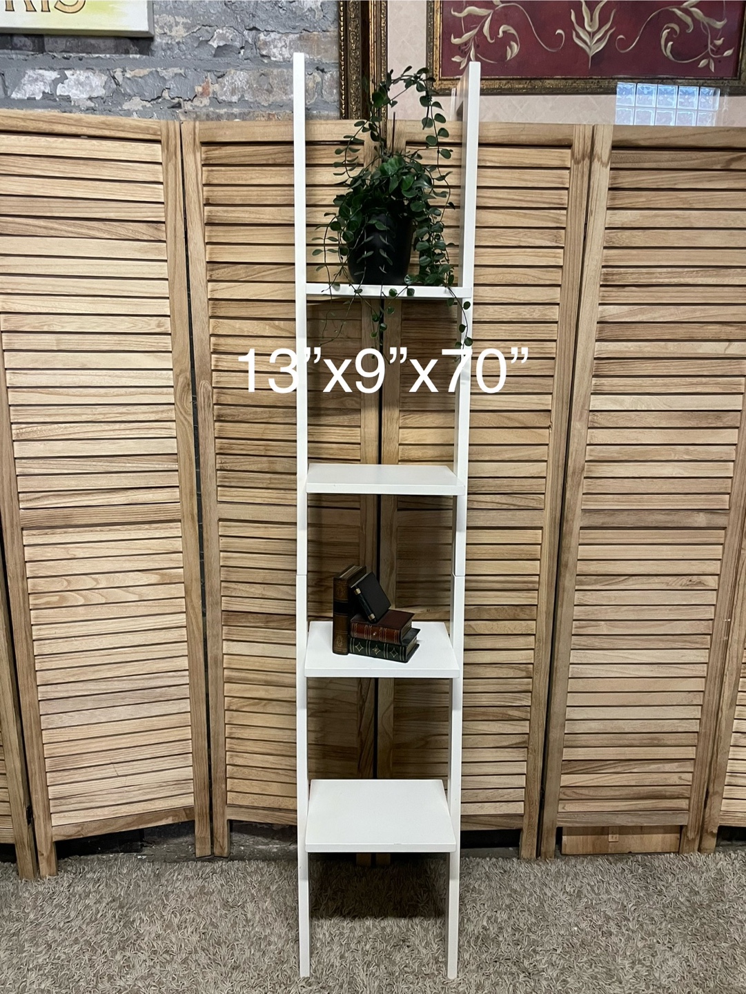 White Ladder Shelf - photo 4