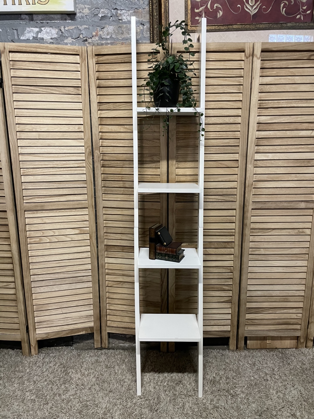 White Ladder Shelf