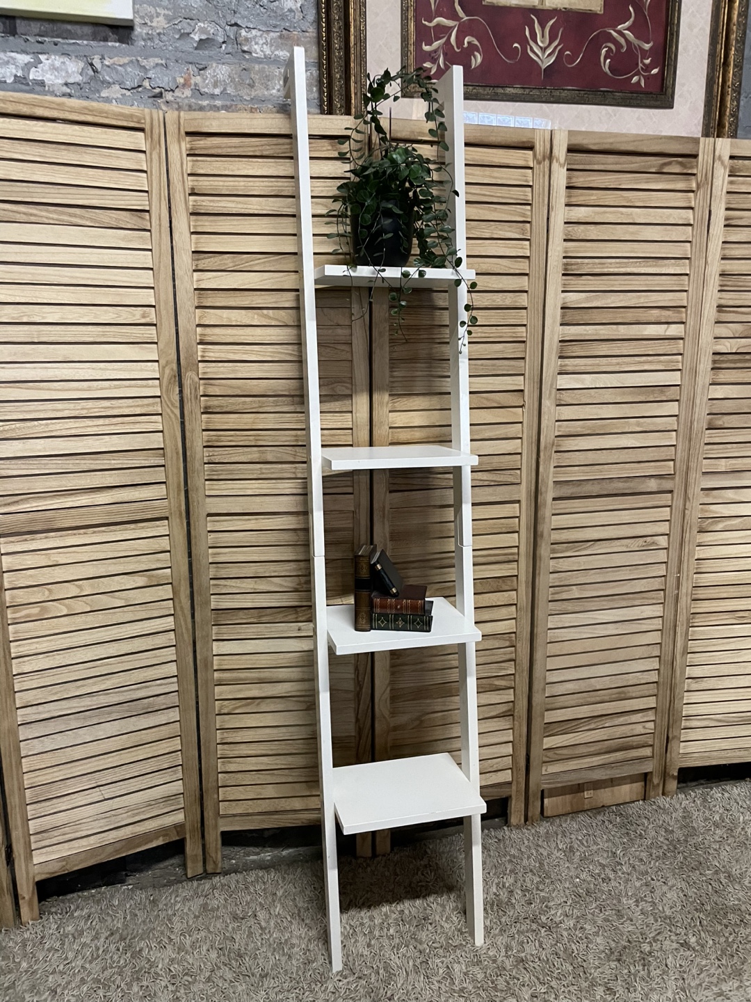 White Ladder Shelf - photo 2