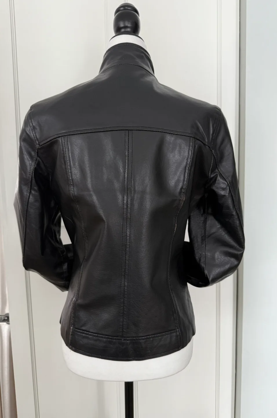 💚vintage genuine leather jacket image indicator(3)