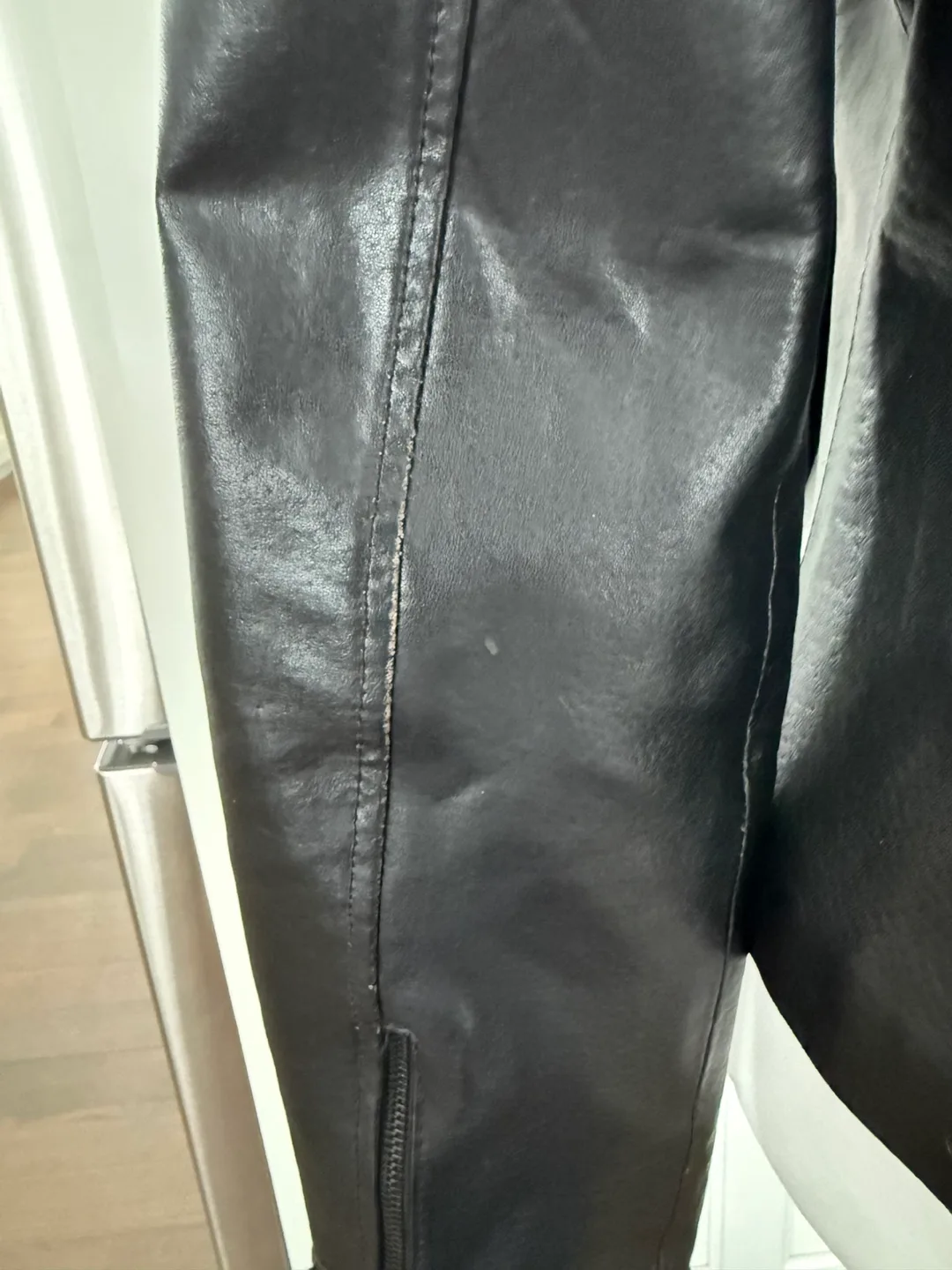 💚vintage genuine leather jacket image indicator(10)