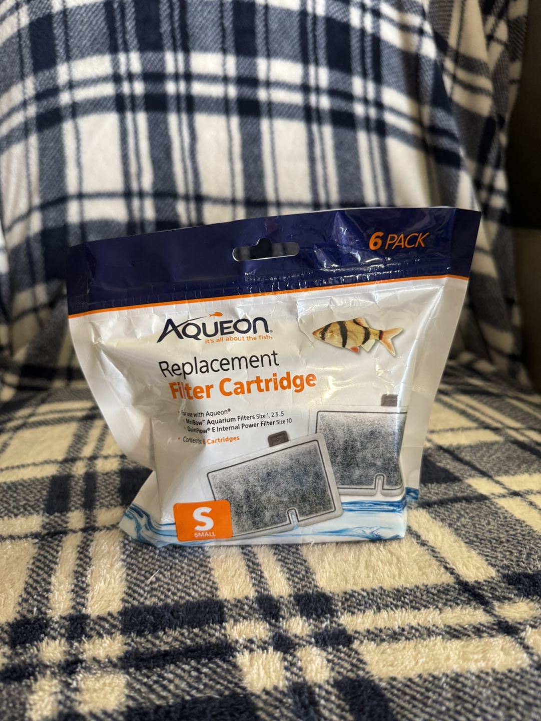 Aqueon Replacement Filter Cartridges - Small - 5 Pack