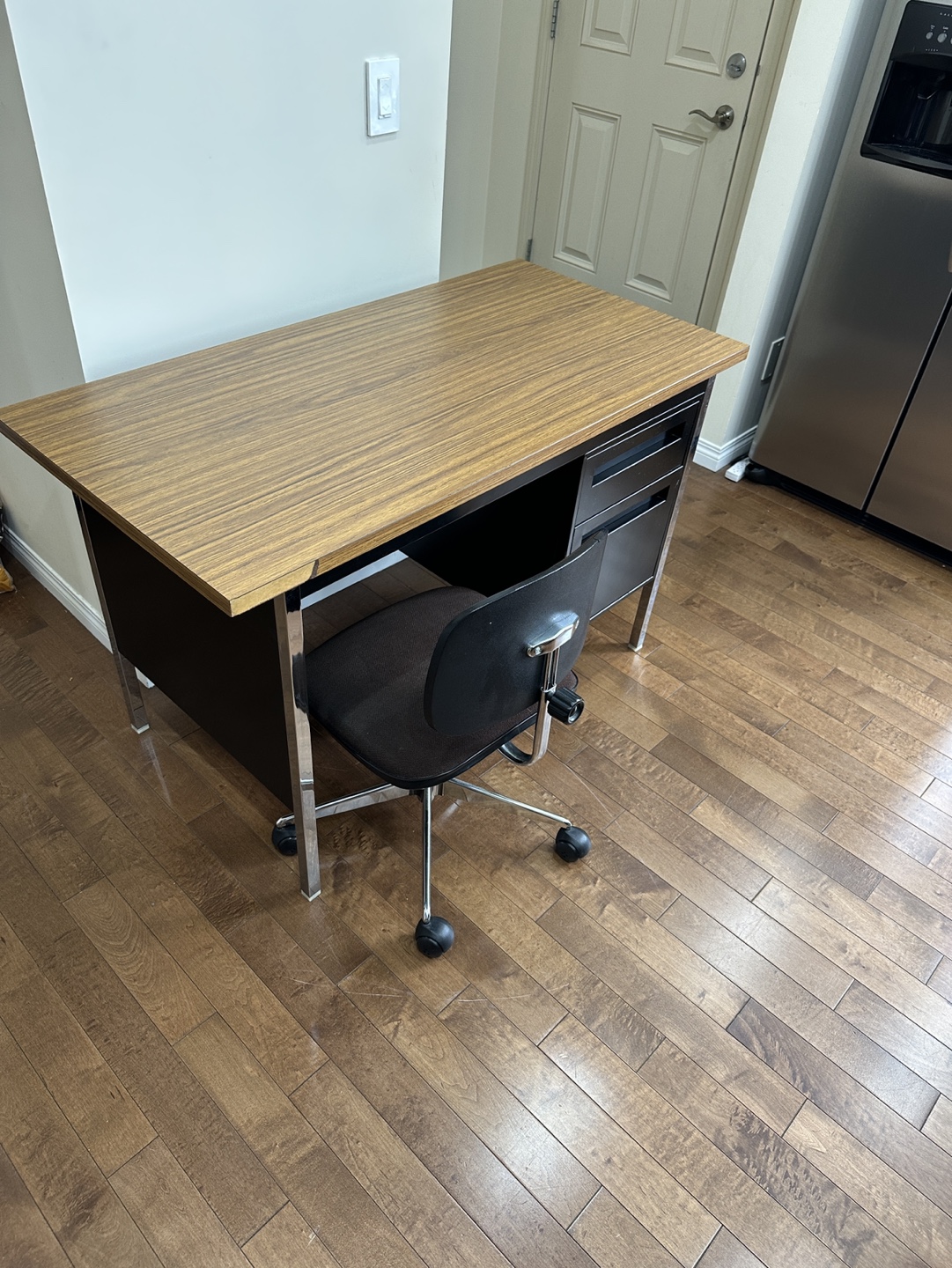 Home Office Desk + Chair Combo