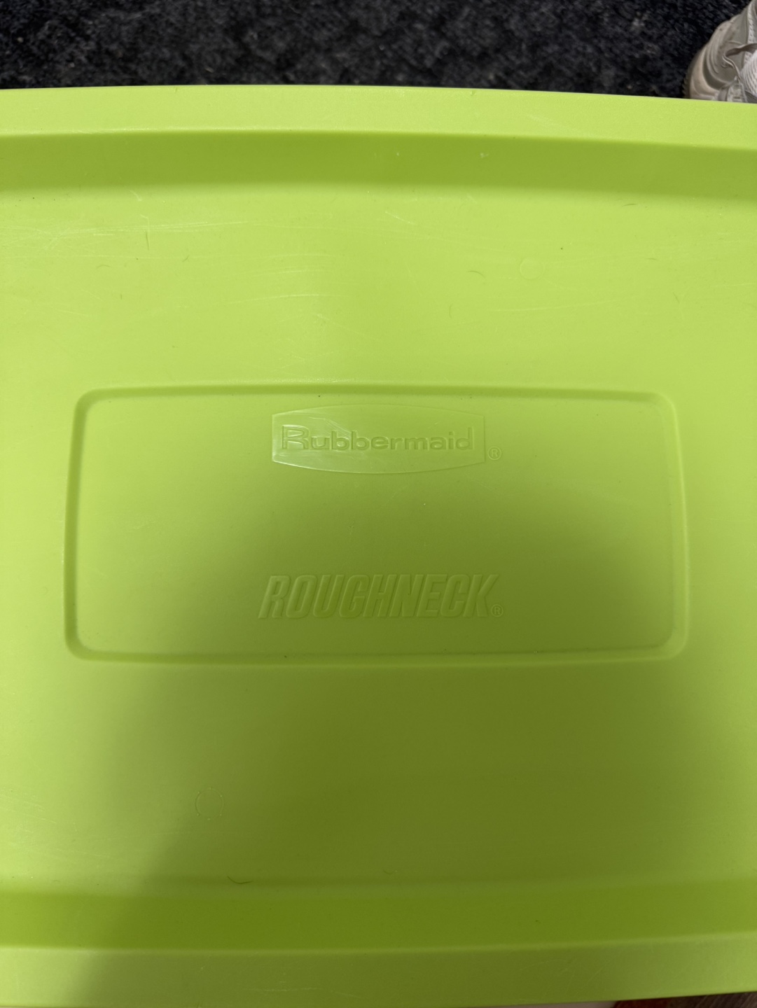 Two 68L Rubbermaid Roughneck Storage Bins - photo 3