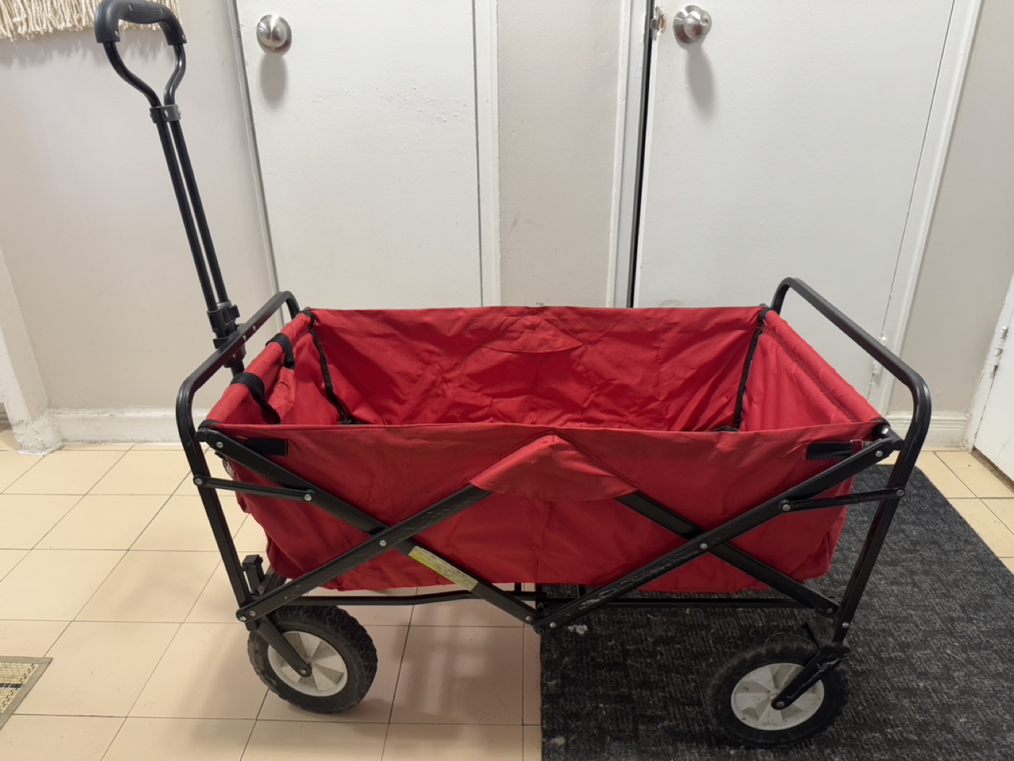 Red Collapsible Utility Wagon - photo 4