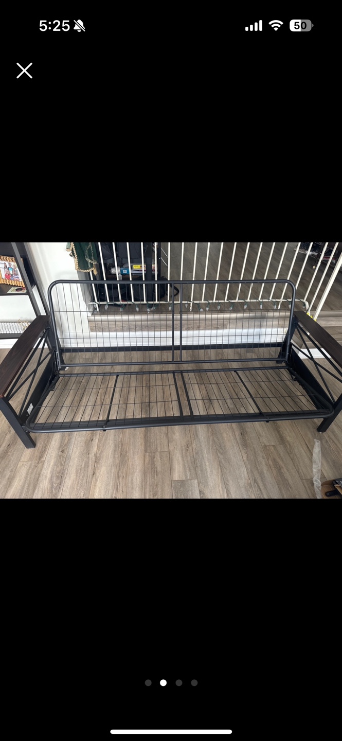 Double bed frame: Futon Frame - photo 3