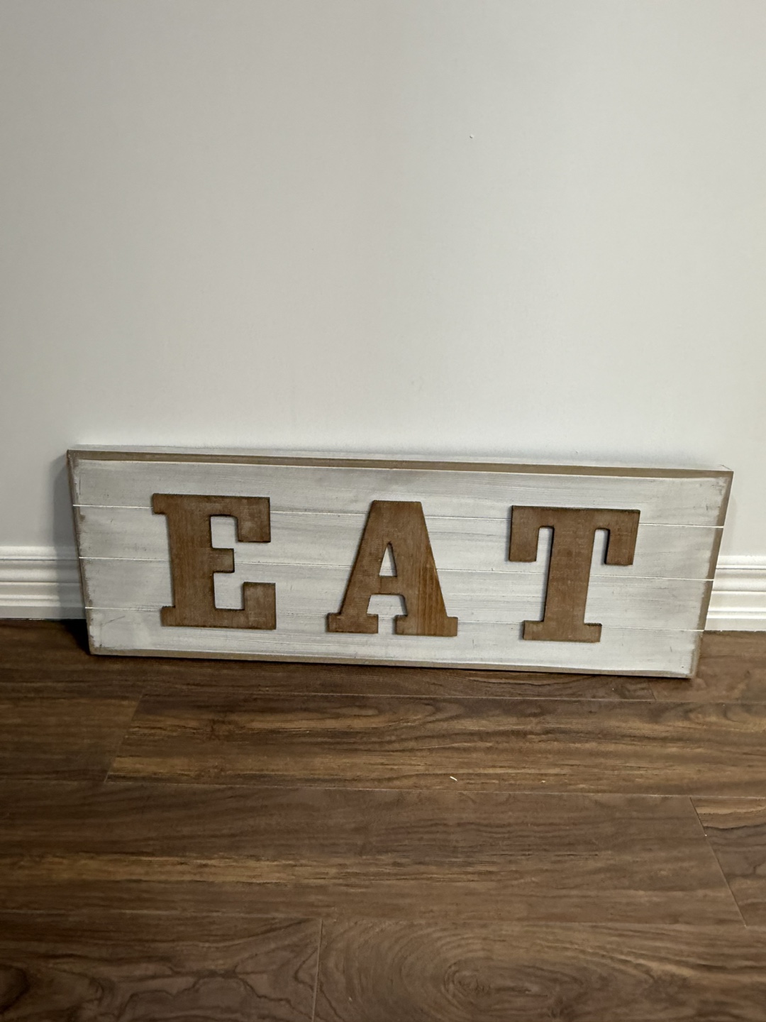 EAT Wooden Sign Farmhouse Decor Wall Hanging