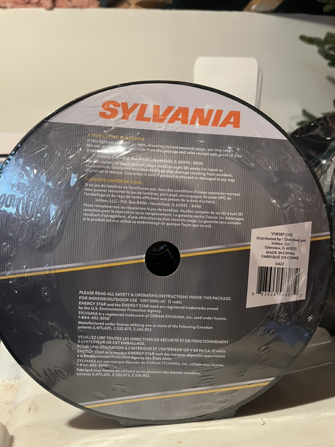 Sylvania 200-Count LED C6 Christmas String Lights (2 packs) - photo 3
