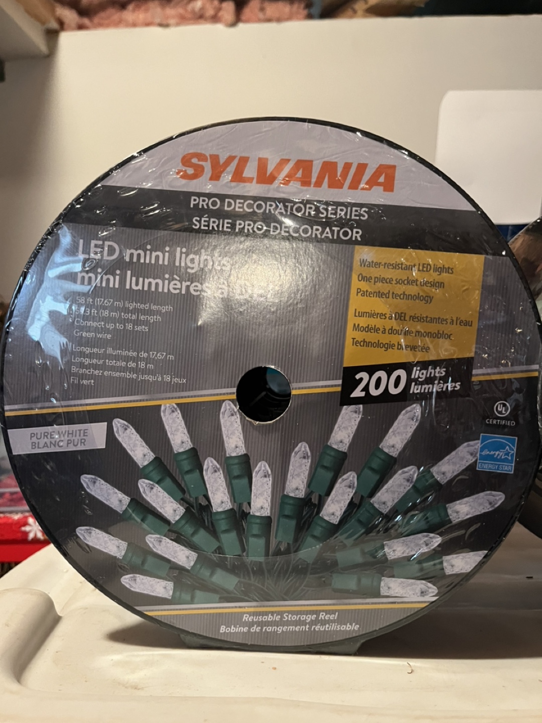 Sylvania 200-Count LED C6 Christmas String Lights (2 packs) - photo 2
