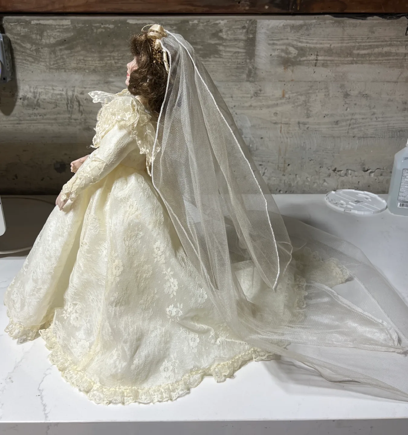 Collectible Porcelain Bride Doll image indicator(2)